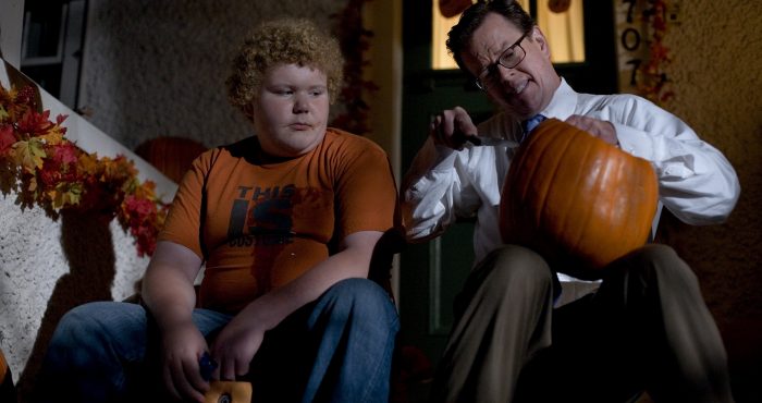 BRETT KELLY as Charlie Corrigan and DYLAN BAKER as Steven Wilkins in Warner Bros. Pictures and Legendary PicturesÕ horror thriller ÒTrick Ôr Treat,Ó distributed by Warner Bros. Pictures.
PHOTOGRAPHS TO BE USED SOLELY FOR ADVERTISING, PROMOTION, PUBLICITY OR REVIEWS OF THIS SPECIFIC MOTION PICTURE AND TO REMAIN THE PROPERTY OF THE STUDIO. NOT FOR SALE OR REDISTRIBUTION.
